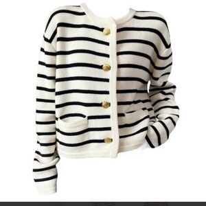 Striped Cardigan